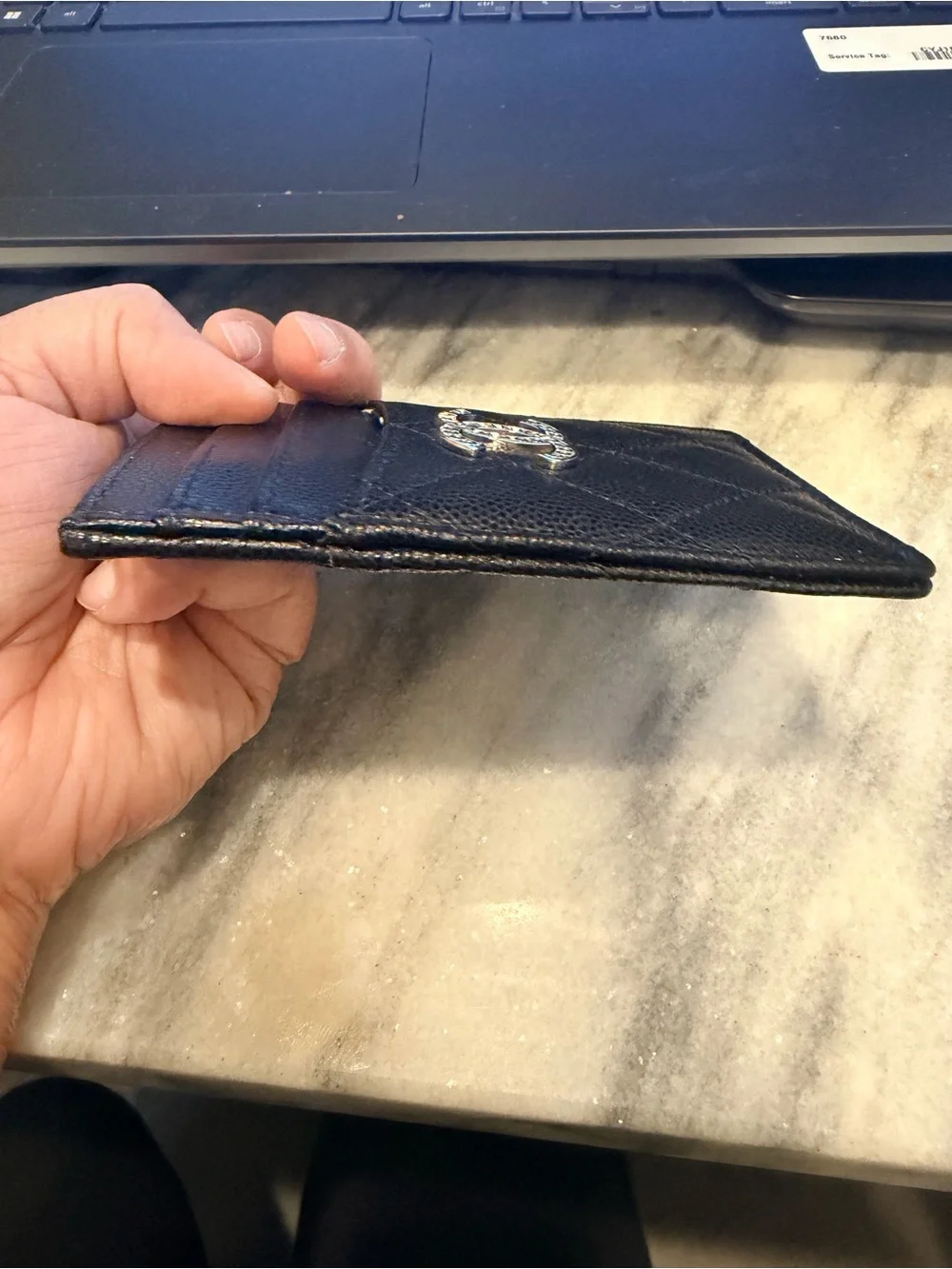CHANEL box dust